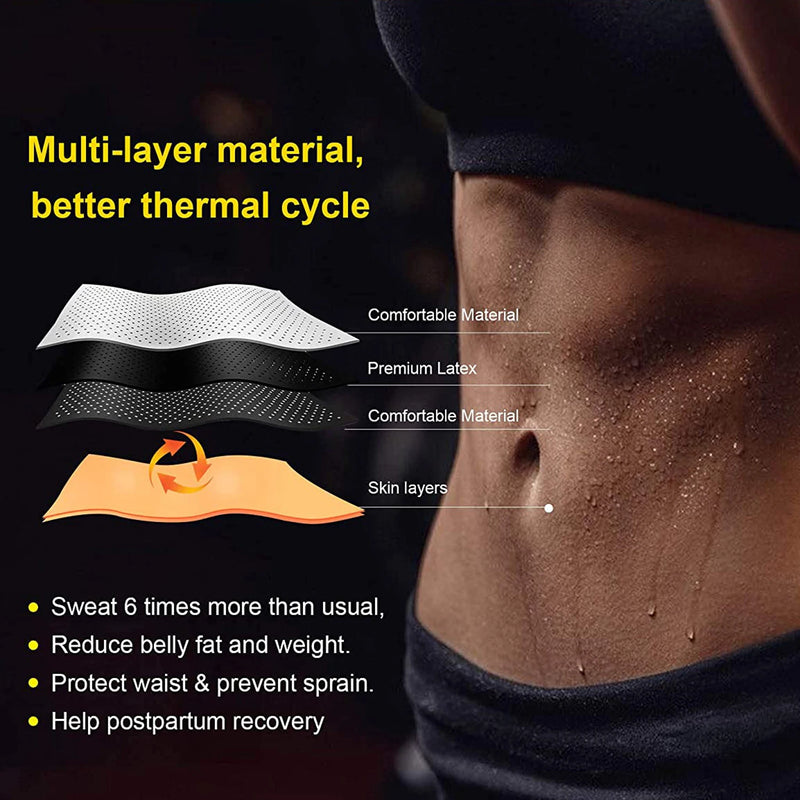 Cinta Sauna Neoprene: Acelere o Suor e Defina a Cintura no Treino!